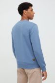 Кофта G-Star Raw чоловіча  однотонна колір блакитний (2532501)