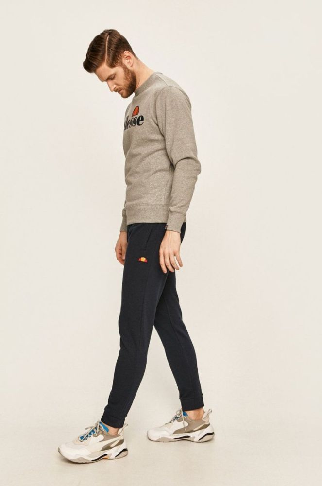 Кофта Ellesse чоловіча колір сірий візерунок SHC07930-DARKGREYMA (571974) фото 2