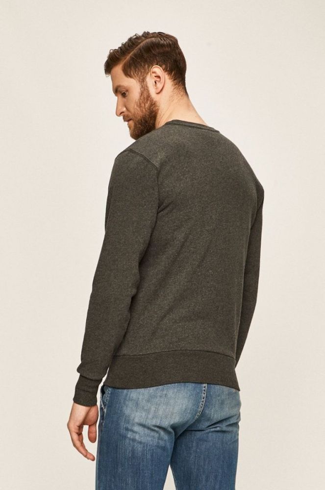Кофта Ellesse чоловіча колір сірий візерунок SHC07930-DARKGREYMA (571966) фото 3