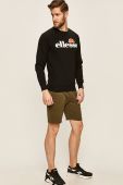 Кофта Ellesse чоловіча колір чорний візерунок SHC07930-DARKGREYMA