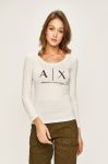 Armani Exchange - Лонгслів колір білий (485627)