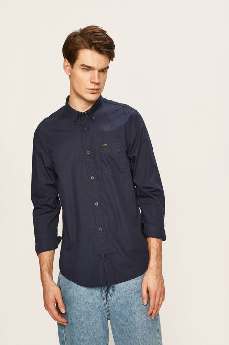 Lee - Сорочка колір темно-синій