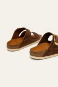 Birkenstock - Шкіряні шльопанці Arizona Big Buckle 1011073-COGNAC колір коричневий