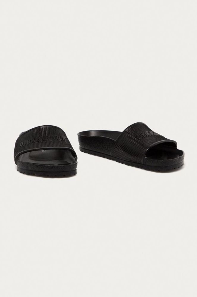 Шлепанцы Birkenstock женские цвет черный фото 2