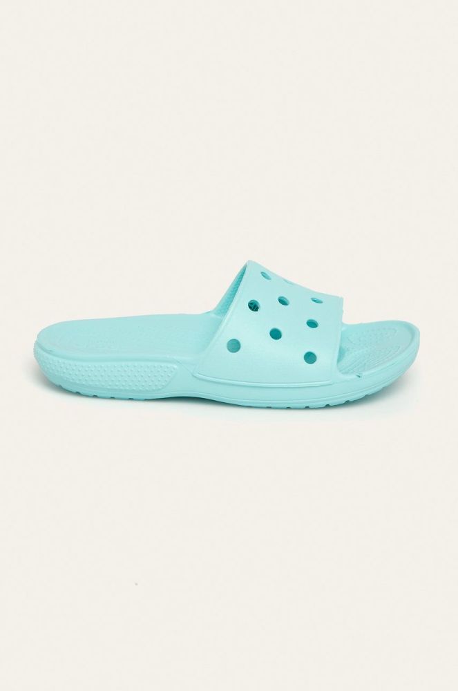 Crocs  Шльопанці Classic Crocs Slide 206121 206121.CLASSIC.SLIDE.D-LEMON колір блакитний (2258642)