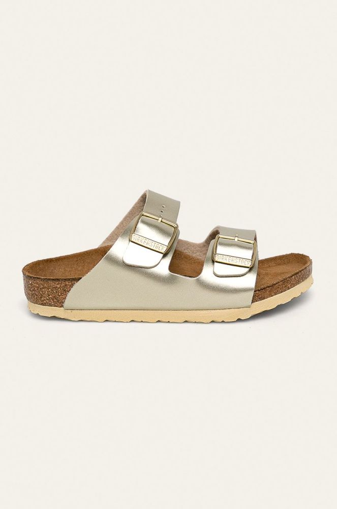 Birkenstock - Дитячі шльопанці Arizona колір золотий (828431)