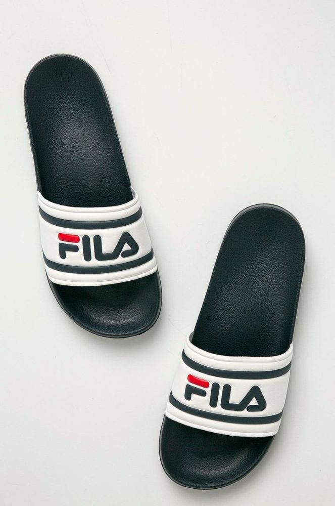 Fila - Шльопанці колір темно-синій (1259037) фото 4