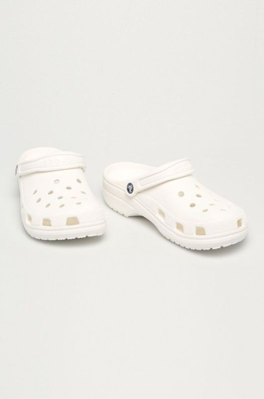 Crocs  Шльопанці Classic 10001 CROCS.CLASSIC.10001.M-KHAKI колір білий (1281743) фото 2