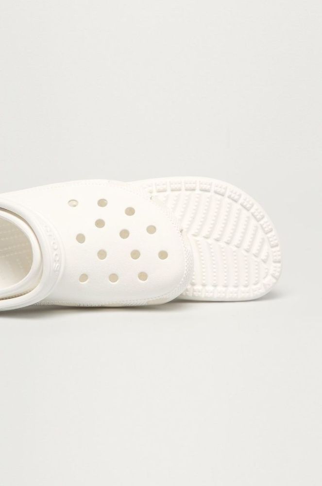 Crocs  Шльопанці Classic 10001 CROCS.CLASSIC.10001.M-KHAKI колір білий (1281743) фото 4