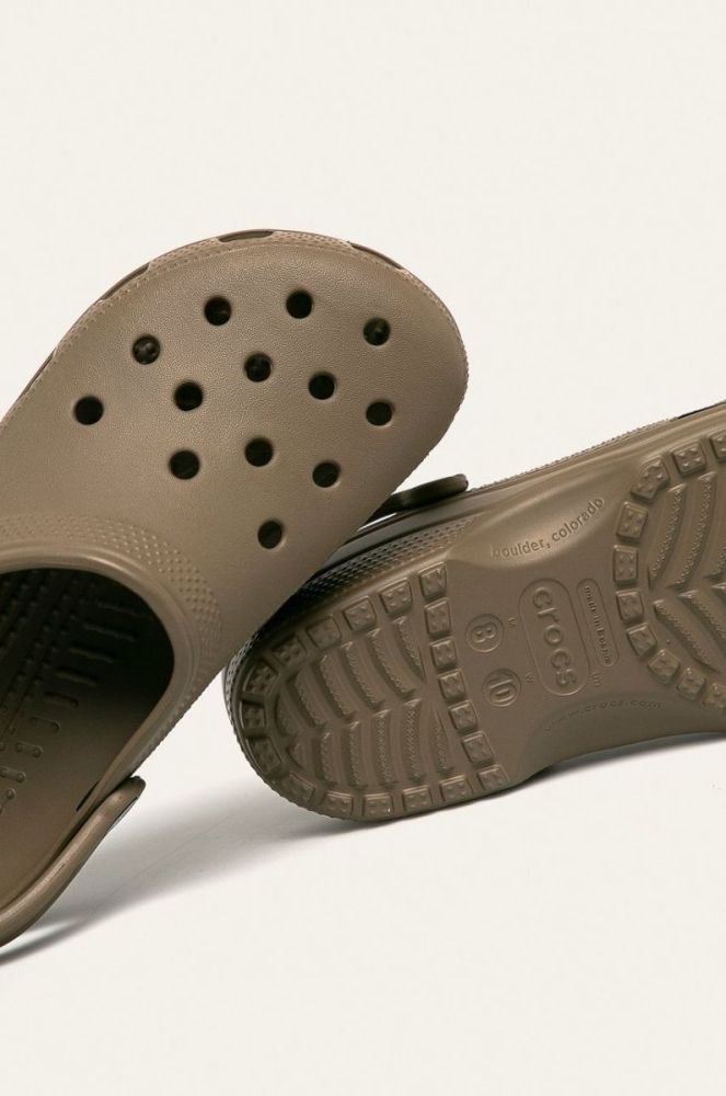 Шльопанці Crocs Classic чоловічі колір зелений 10001 (515590) фото 4
