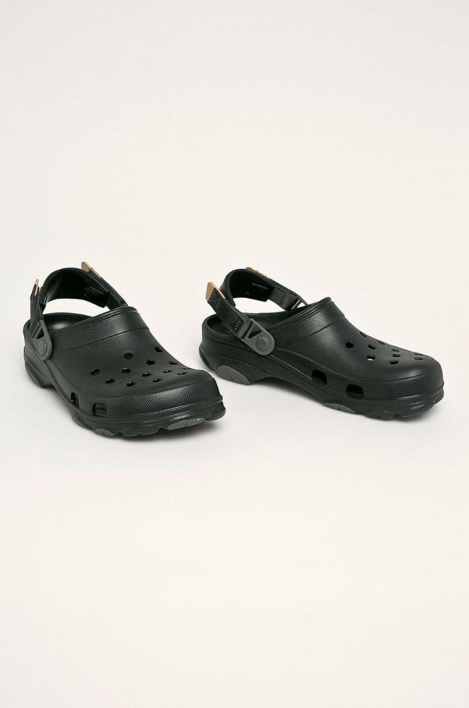 Crocs Шльопанці колір чорний фото 2