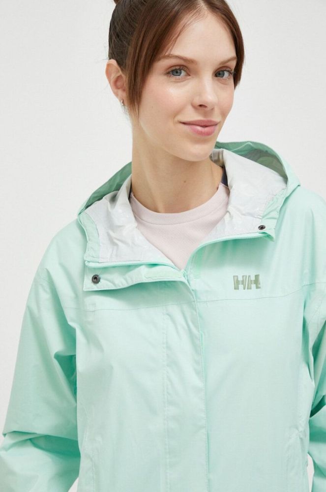 Куртка outdoor Helly Hansen Loke колір бірюзовий фото 4