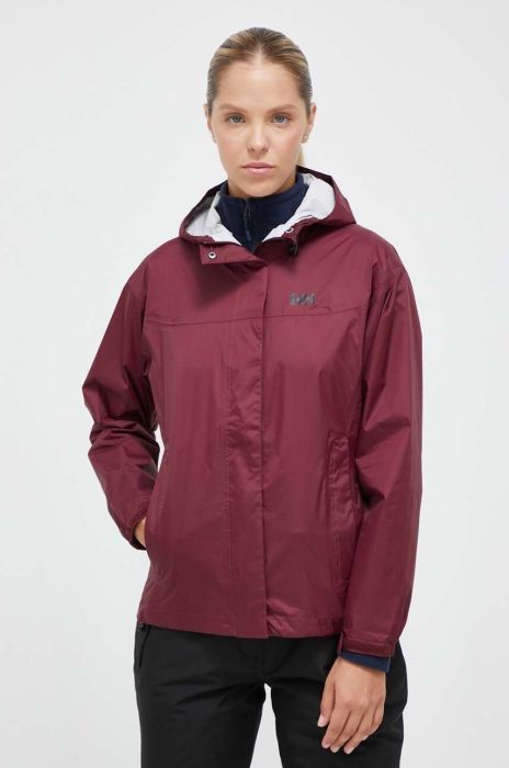 Куртка outdoor Helly Hansen колір бордовий