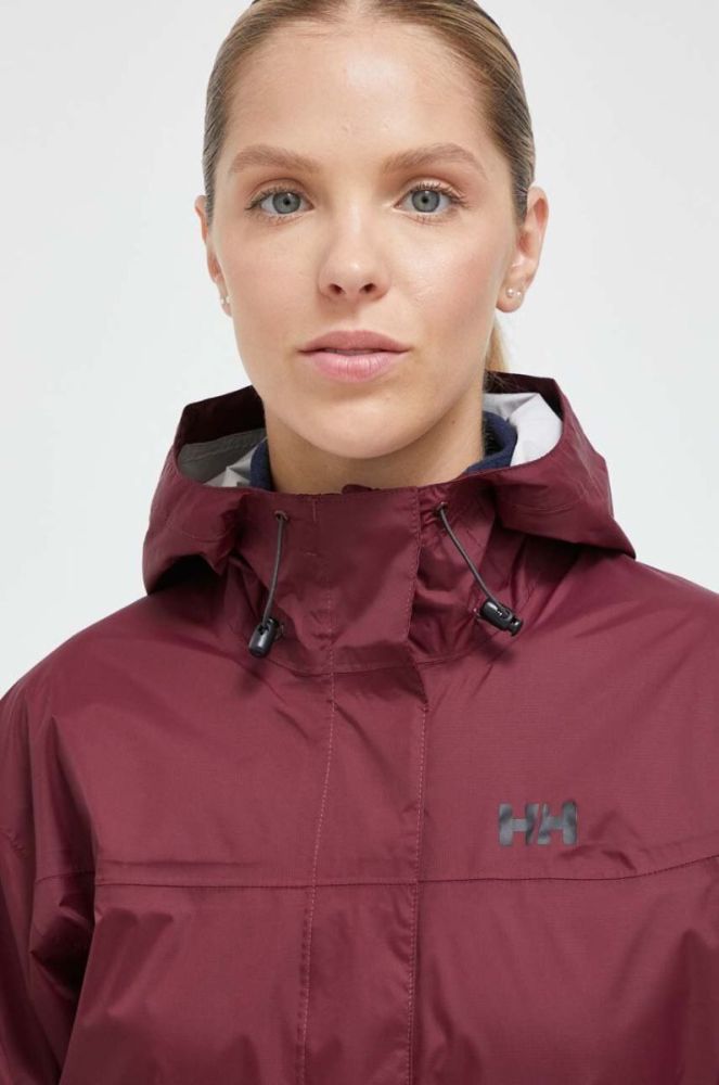 Куртка outdoor Helly Hansen колір бордовий фото 4