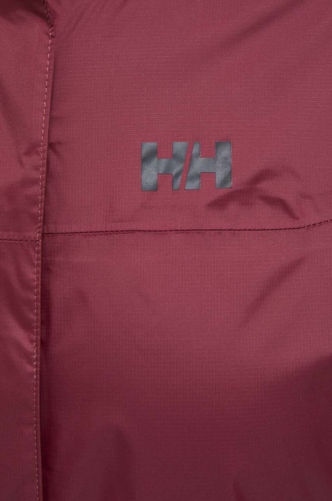 Куртка outdoor Helly Hansen колір бордовий фото 6