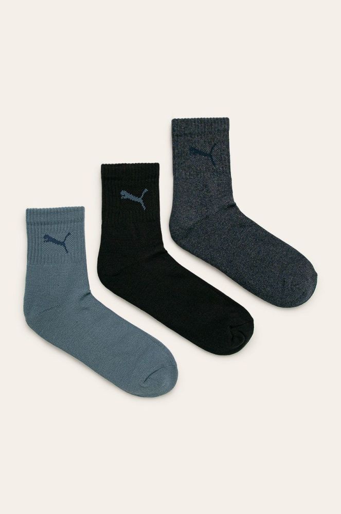 Puma - Шкарпетки (3-pack) 906110.M колір чорний