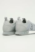 EA7 Emporio Armani - Черевики колір сірий (473701)