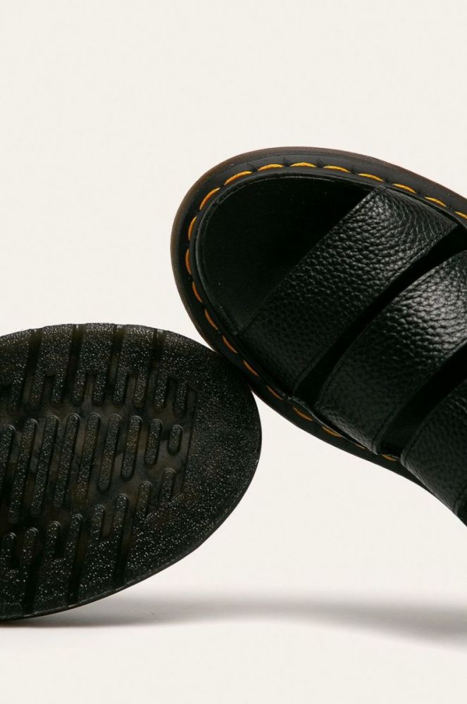 Dr. Martens - Шкіряні сандалі Clarissa Ii Quad 24476001-Black колір чорний фото 4