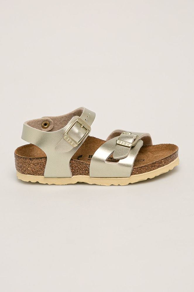 Birkenstock - Дитячі сандалі Rio колір золотий (829842)