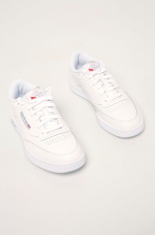 Кожаные кроссовки Reebok Classic цвет белый (746290) фото 2