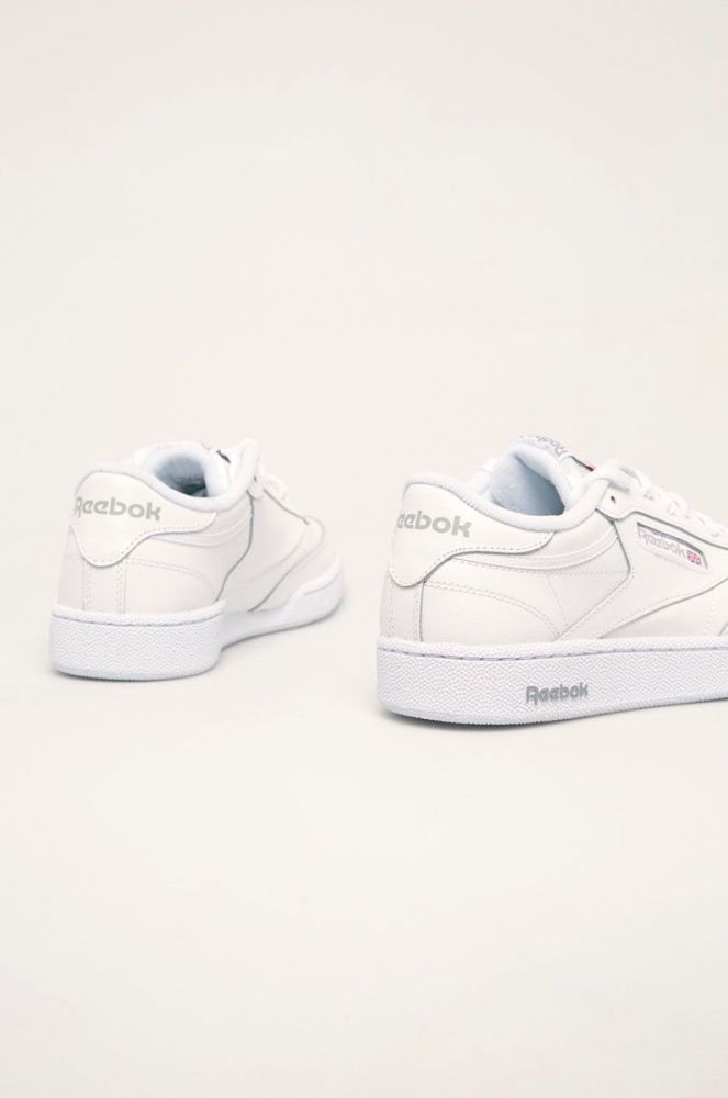 Шкіряні кросівки Reebok Classic колір білий (746290) фото 3