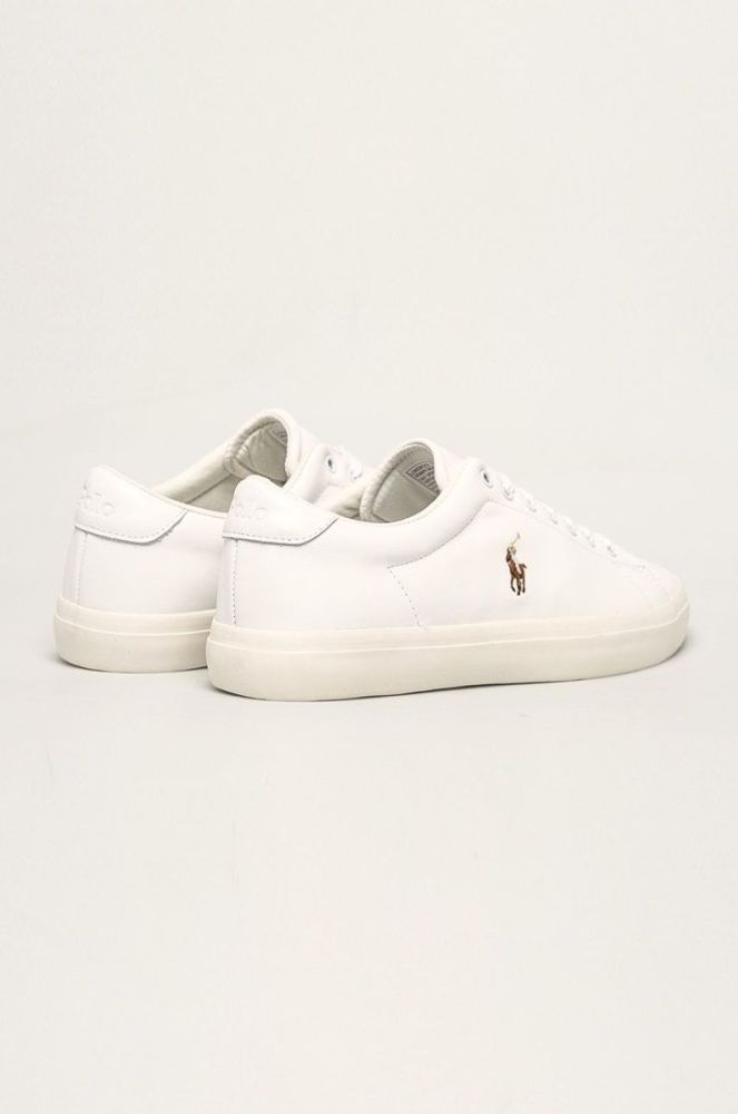 Polo Ralph Lauren  Шкіряні черевики Longwood 8,16785E+11 колір білий фото 3