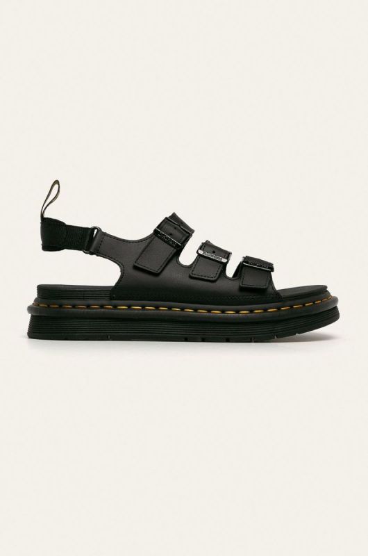 Dr. Martens - Шкіряні сандалі Soloman DM25767001.Soloman-Black колір чорний