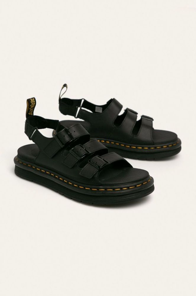 Dr. Martens - Шкіряні сандалі Soloman DM25767001.Soloman-Black колір чорний фото 2