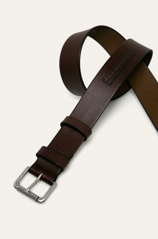 Polo Ralph Lauren - Шкіряний ремінь колір коричневий (490836) фото 2
