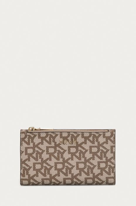 Dkny - Гаманець колір коричневий