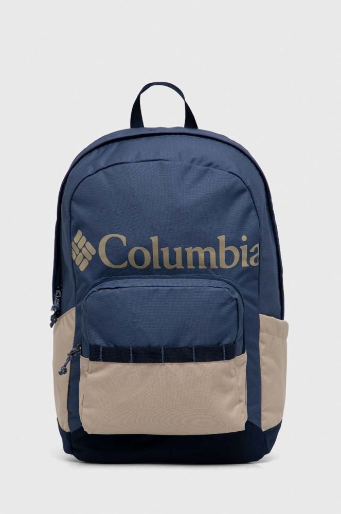 Рюкзак Columbia колір синій великий візерунок