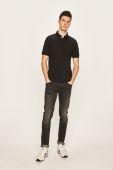 Armani Exchange - Поло колір чорний (472681)
