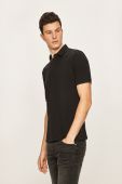 Armani Exchange - Поло колір чорний (472681)