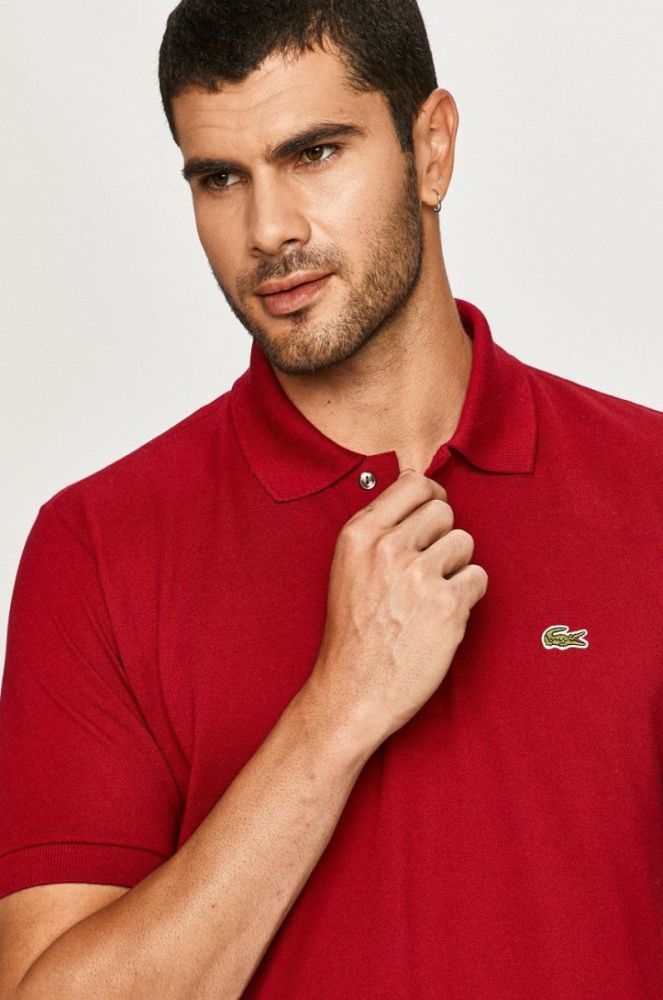 Lacoste Поло L1212....-001 колір бордо (2317621) фото 4