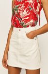Pepe Jeans - Спідниця Rachel колір білий Pepe Jeans - Спідниця Rachel колір білий