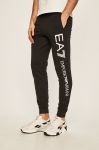 Штани EA7 Emporio Armani чоловічі колір чорний з принтом