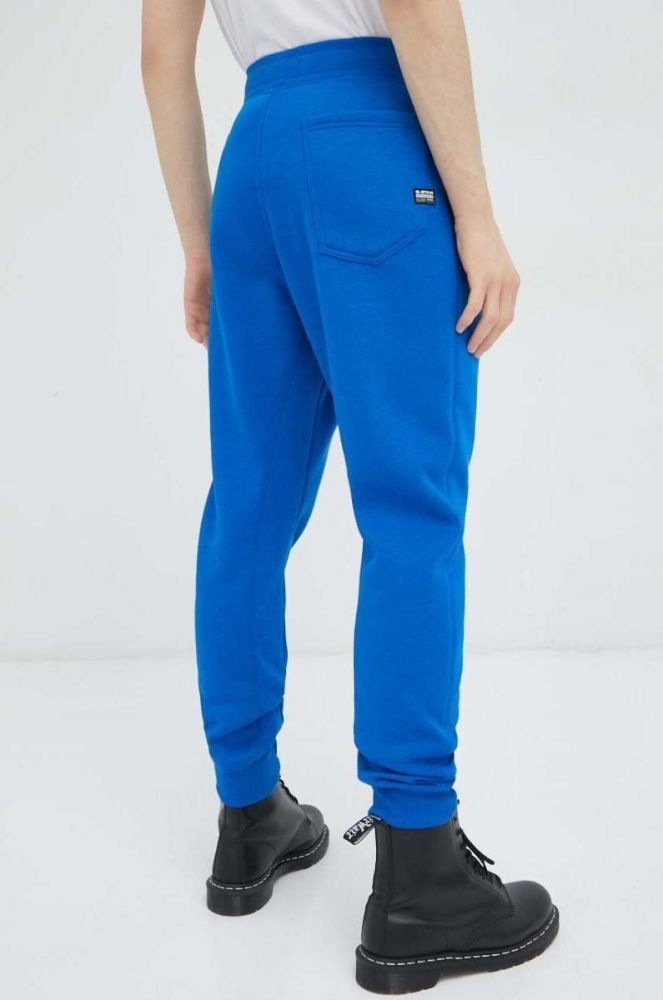 Спортивні штани G-Star Raw однотонні колір блакитний (3080357) фото 3
