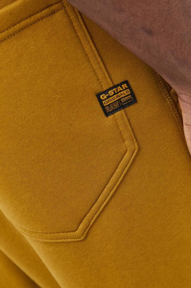 Спортивні штани G-Star Raw однотонні колір зелений (3679644) фото 4
