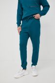 Спортивні штани G-Star Raw колір бірюзовий однотонні