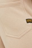Спортивні штани G-Star Raw колір бежевий однотонні (2279117)