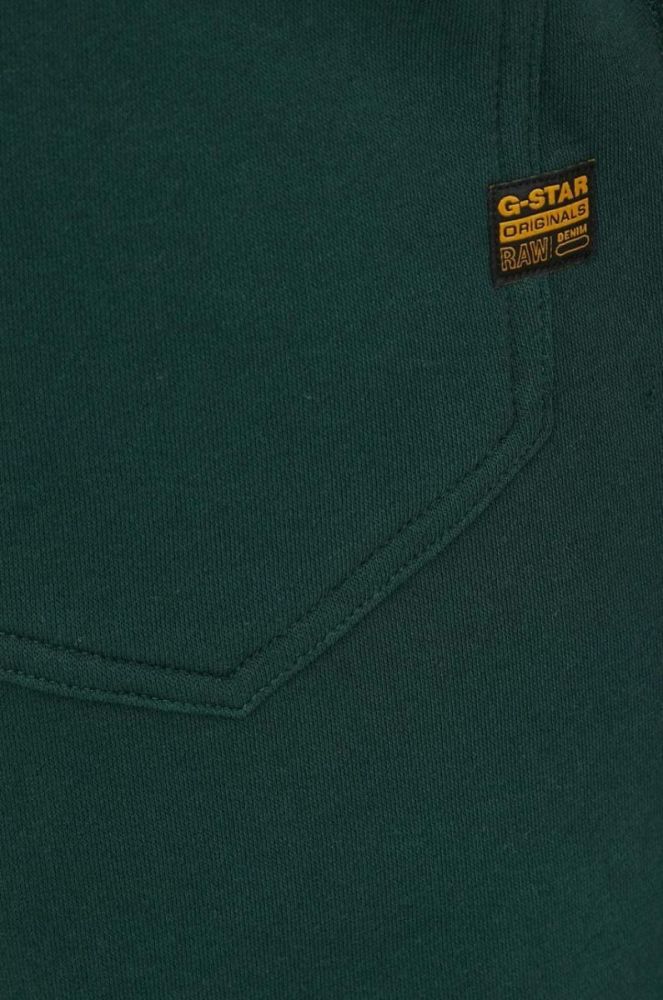 Спортивні штани G-Star Raw колір зелений однотонні (2809817) фото 5