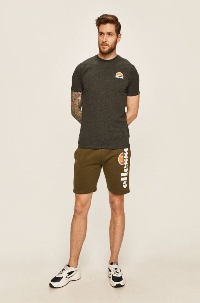 Ellesse - Шорти SHS08748-BLACK колір зелений (568064) фото 2