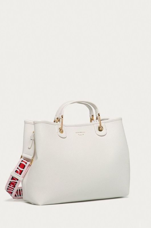 Emporio Armani - Сумочка колір білий (1236914) фото 2