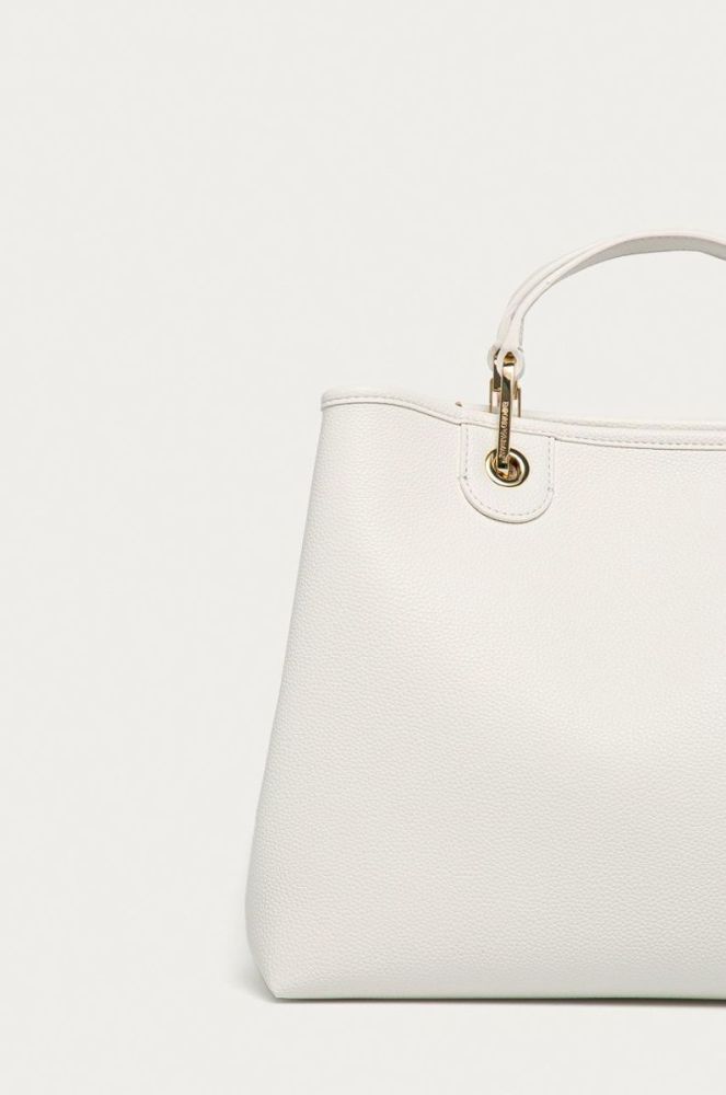Emporio Armani - Сумочка колір білий (1236914) фото 3