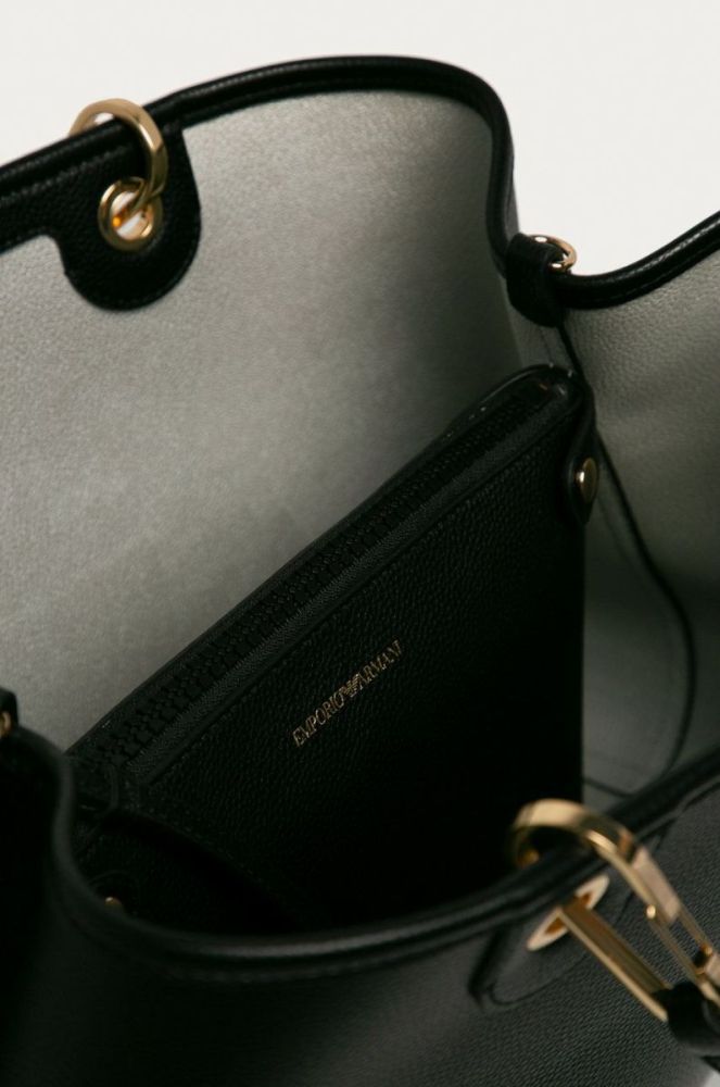 Emporio Armani - Сумочка колір чорний (1230438) фото 5