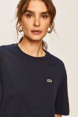 Бавовняна футболка Lacoste колір синій TF5441-001