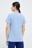 Бавовняна футболка Helly Hansen 34112-001 колір блакитний (3010212)