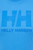 Бавовняна футболка Helly Hansen колір білий 34112-001 (3297364)