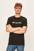 Футболка Columbia чоловіча колір чорний з принтом 1680053.-835
