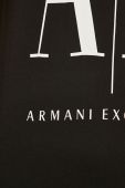 Бавовняна футболка Armani Exchange Колір чорний з принтом колір чорний